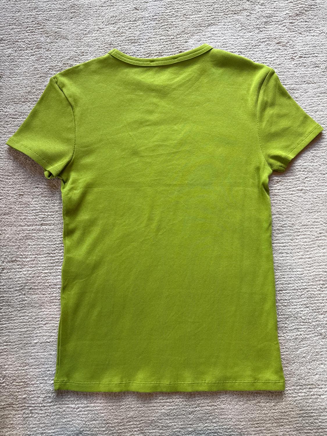 SHORT SLEEVE RIB TOP - Image 2