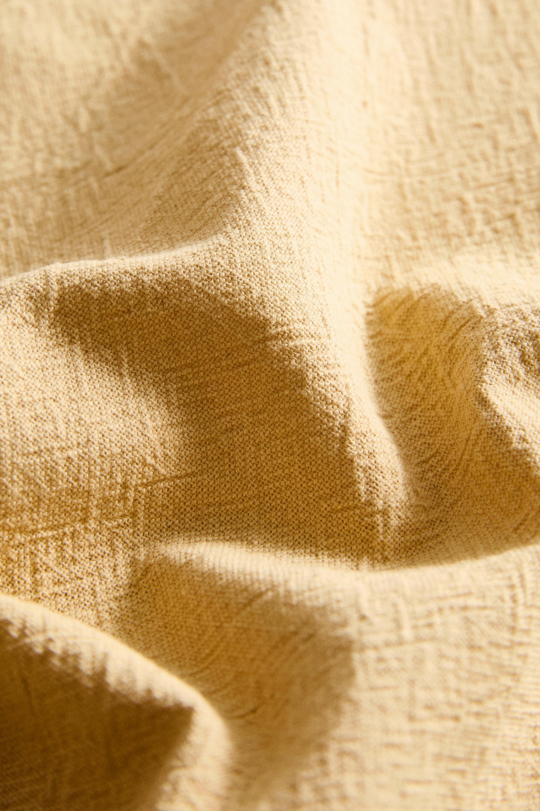 LOT DE SERVIETTES FIL TEINTÉ UNIES (LOT DE 2)