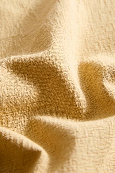 PACK OF PLAIN DYED THREAD NAPKINS (PACK OF 2) - Yellow by Zara - Image 3