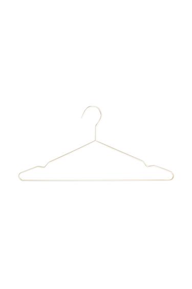 RUBBERISED HANGERS (PACK OF 6) - White by Zara