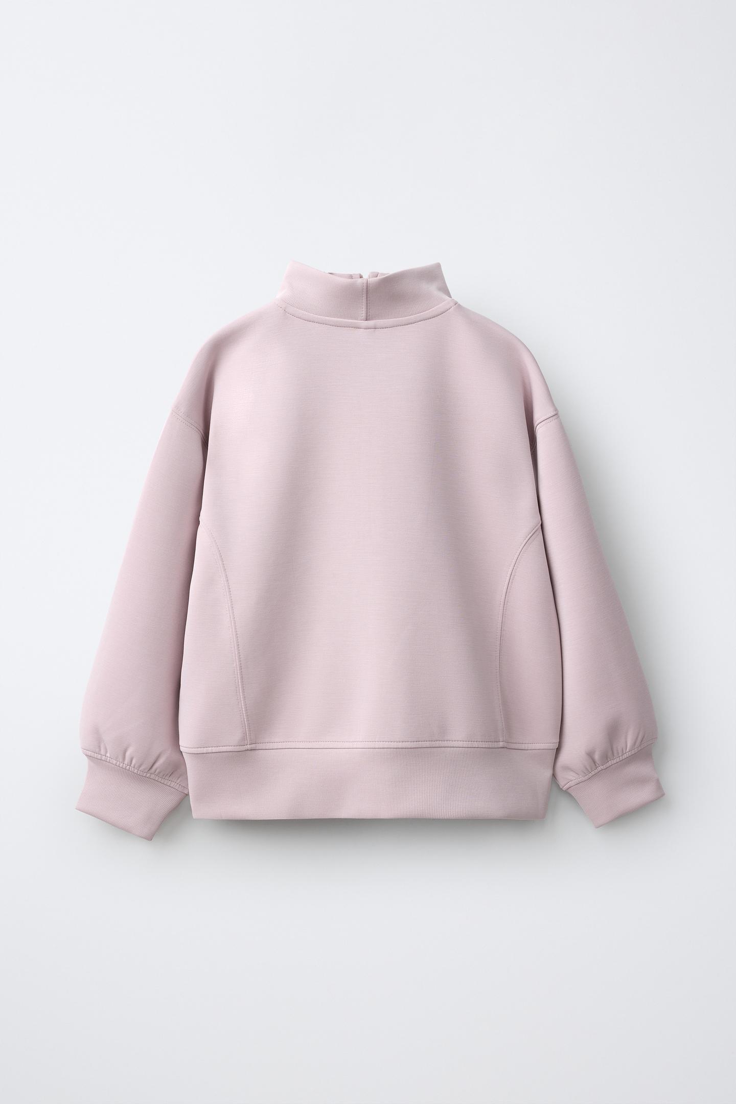 Детская толстовка Zara Sporty Modal, цвет: Розовый — фото 2