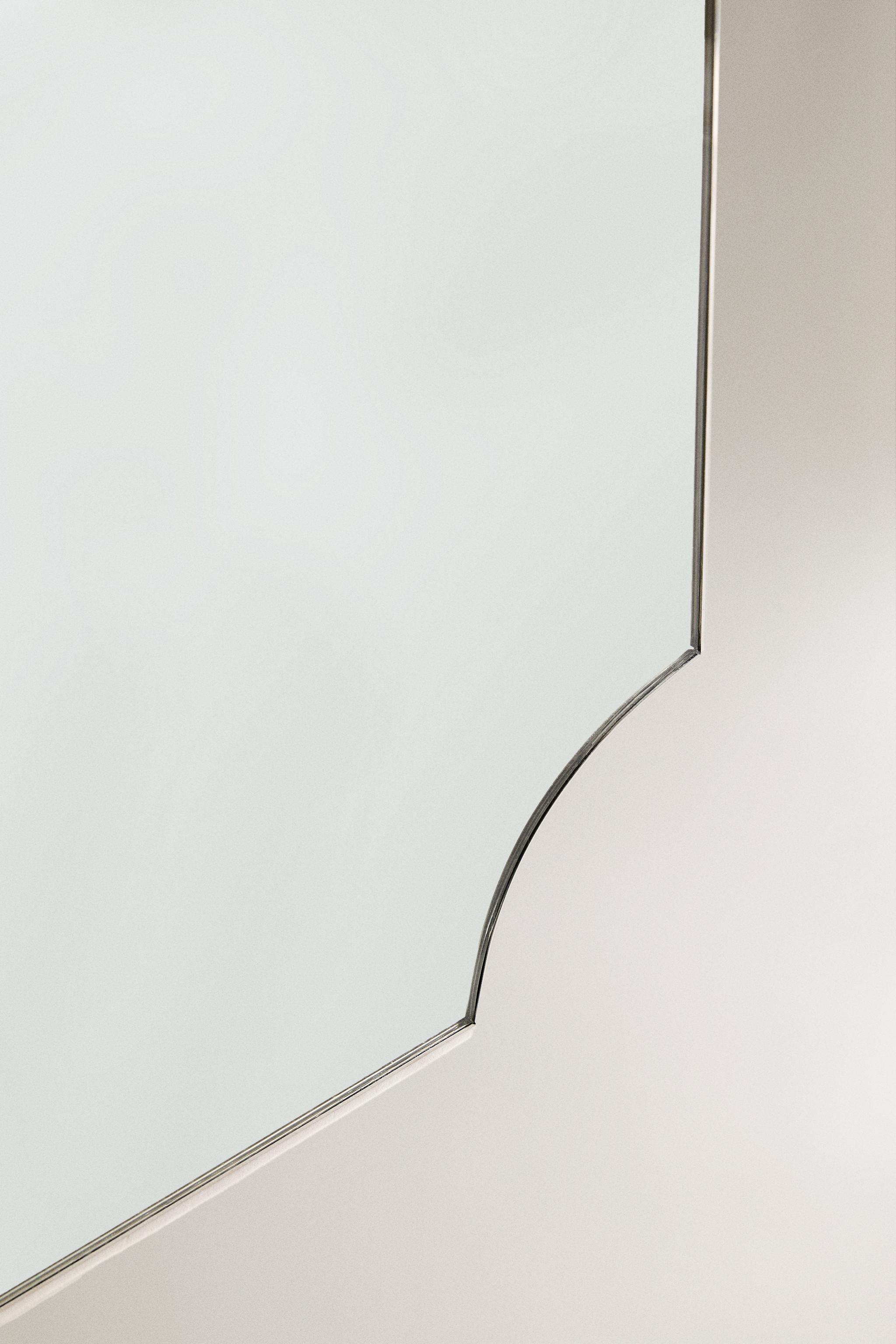 MIROIR CONTOUR ARGENT