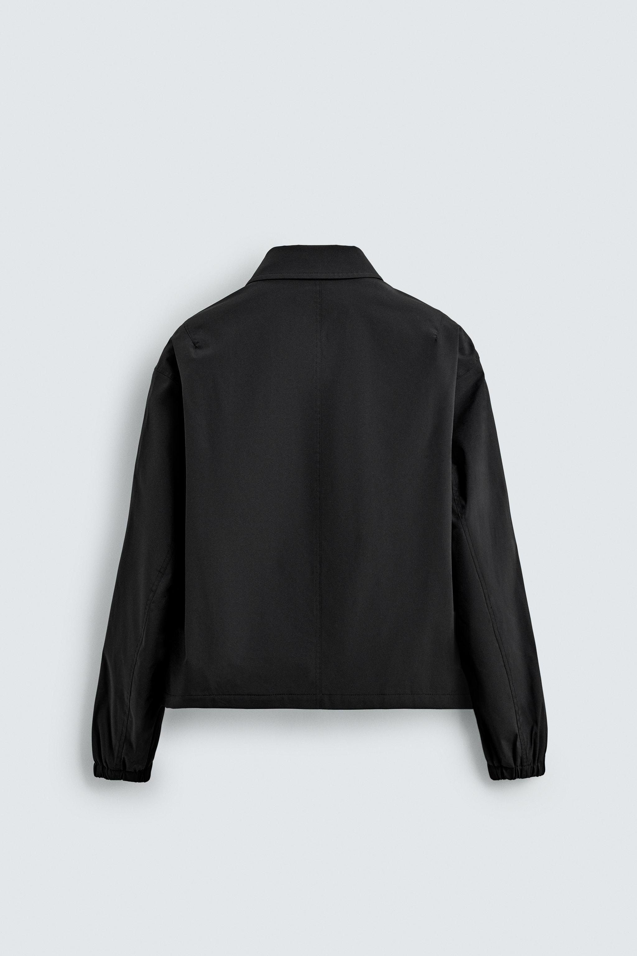 ZIPPERED TECHNICAL JACKET - Green | ZARA United States