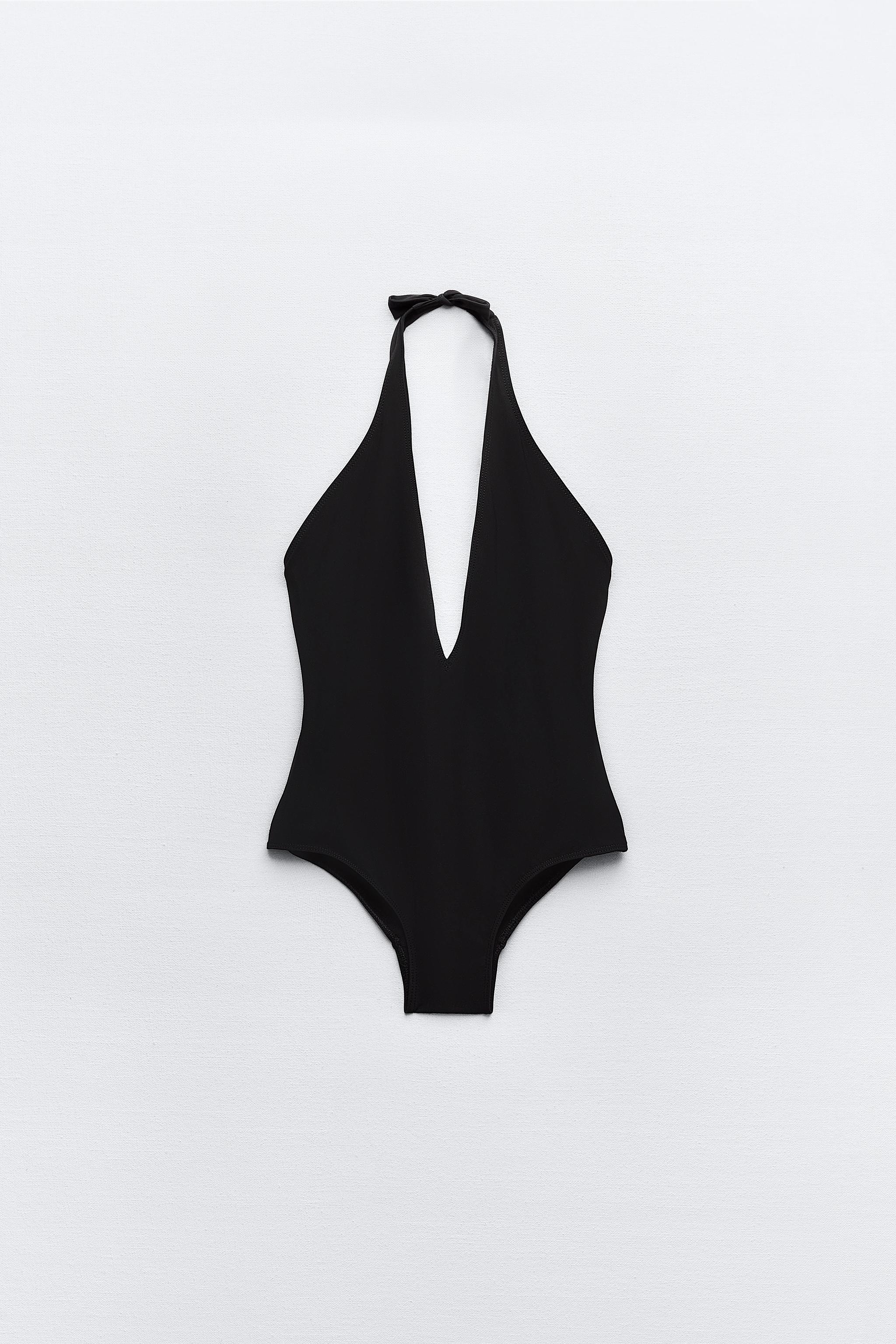 Black Halter Swimsuit : Target