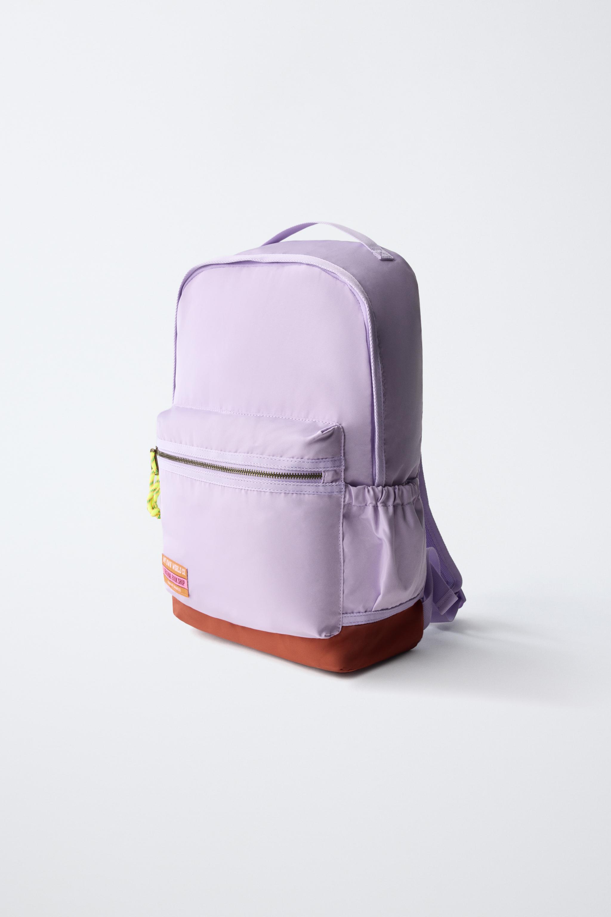 COLORBLOCK BACKPACK — Lilac (alternate view)