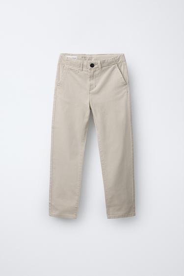 PANTALÓN SLIM CHINO BÁSICO - Arena de Zara