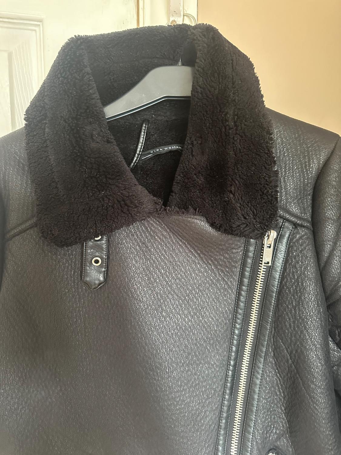 CONTRAST BIKER JACKET - Image 5