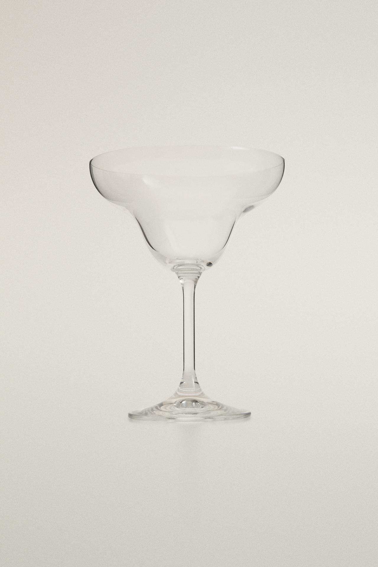 CRYSTALLINE COCKTAIL GLASS — Transparent