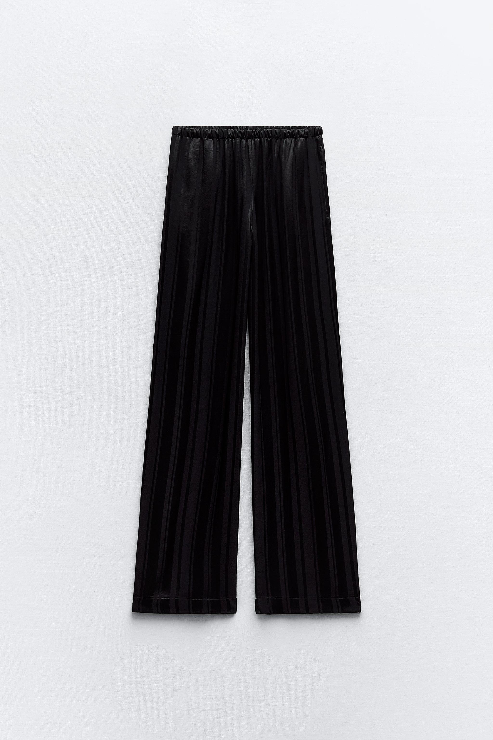 Zara velvet sale trousers