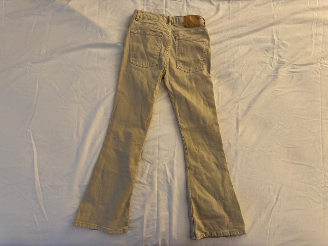 SEAMED FLARED JEANS - Image 2