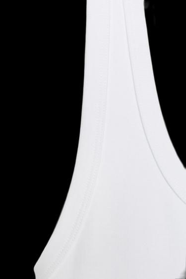 Zara SUPIMA® COTTON TOP - White