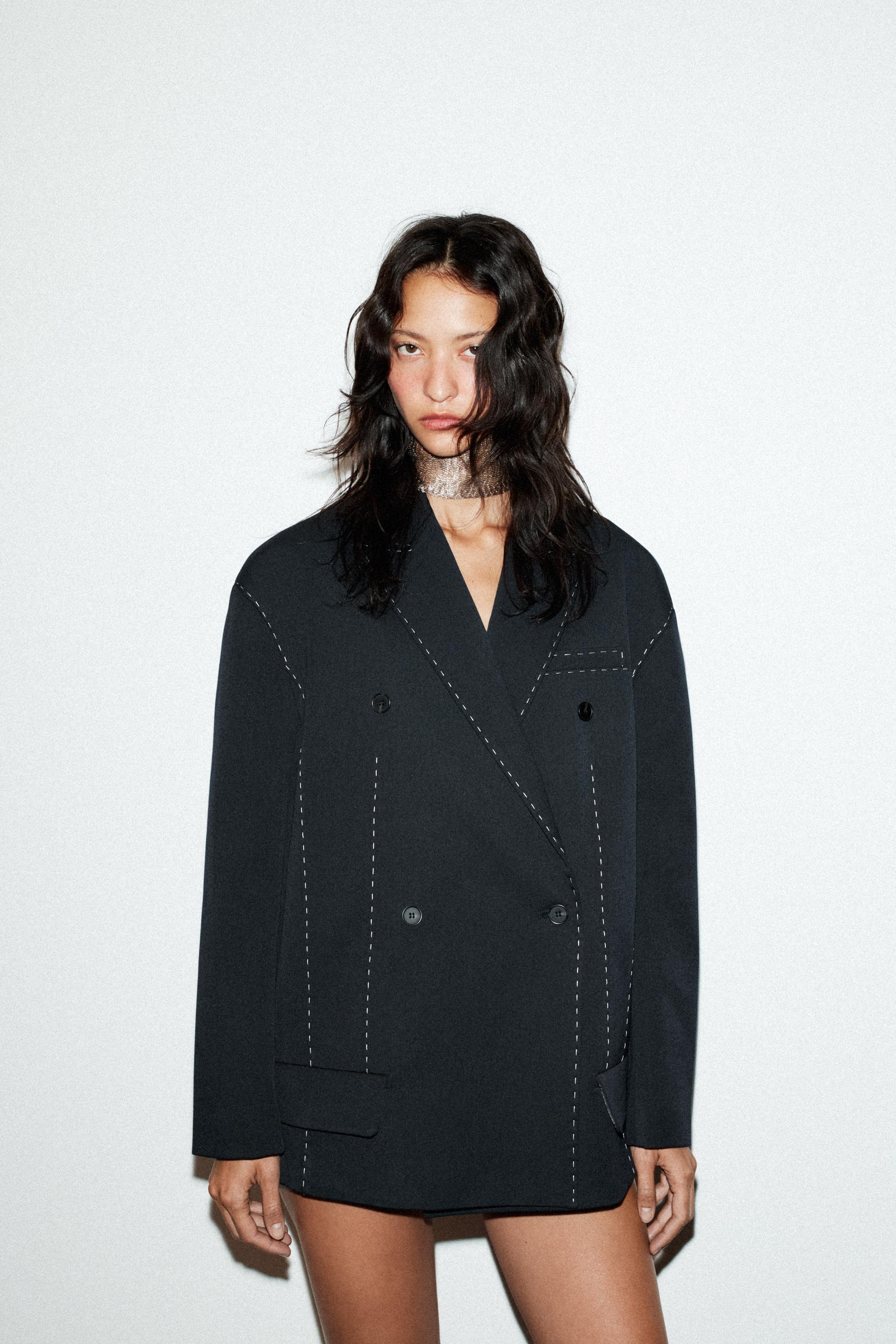 ダブルブレストブレザー – レディース | ZARA 日本