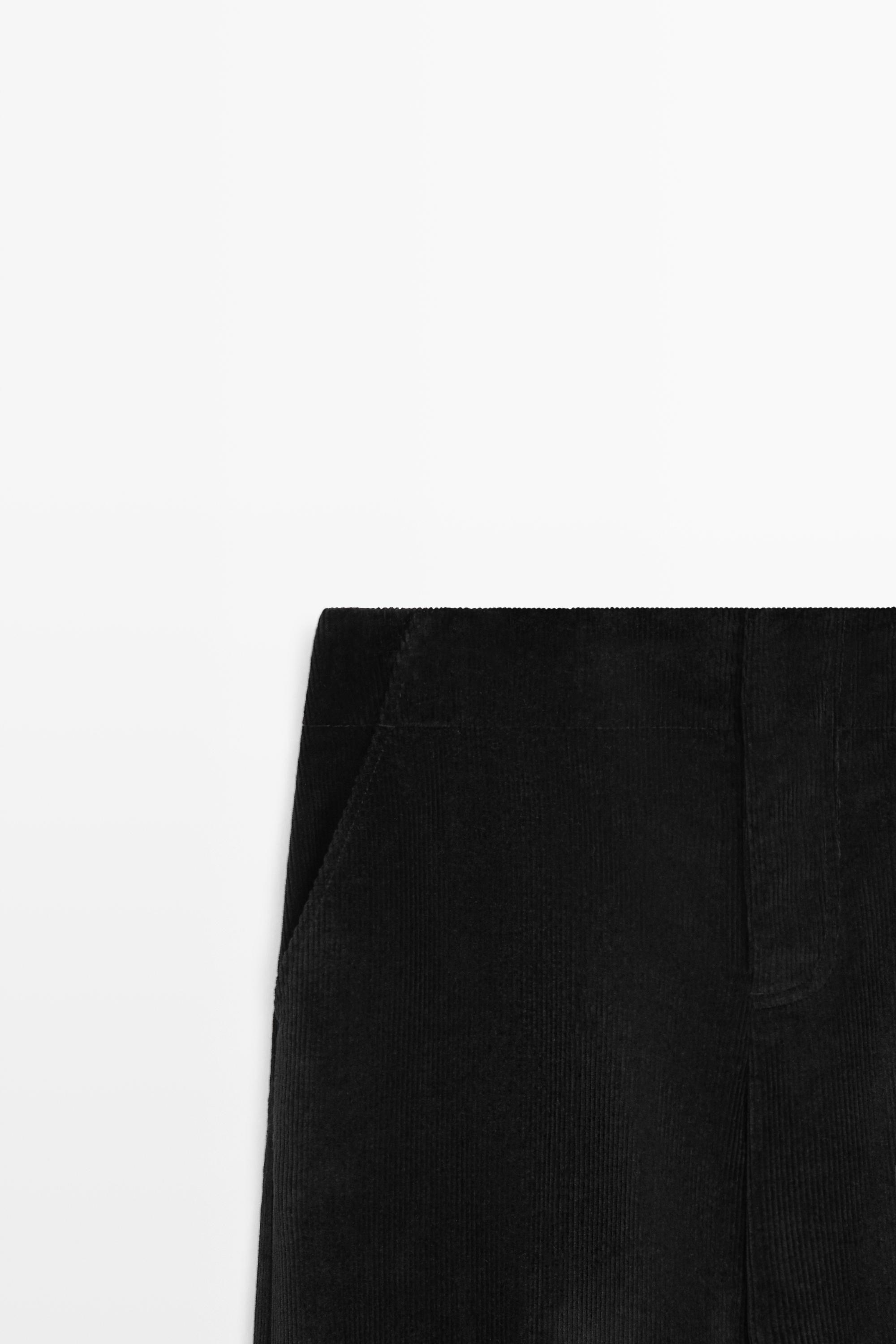 Palazzo corduroy pants