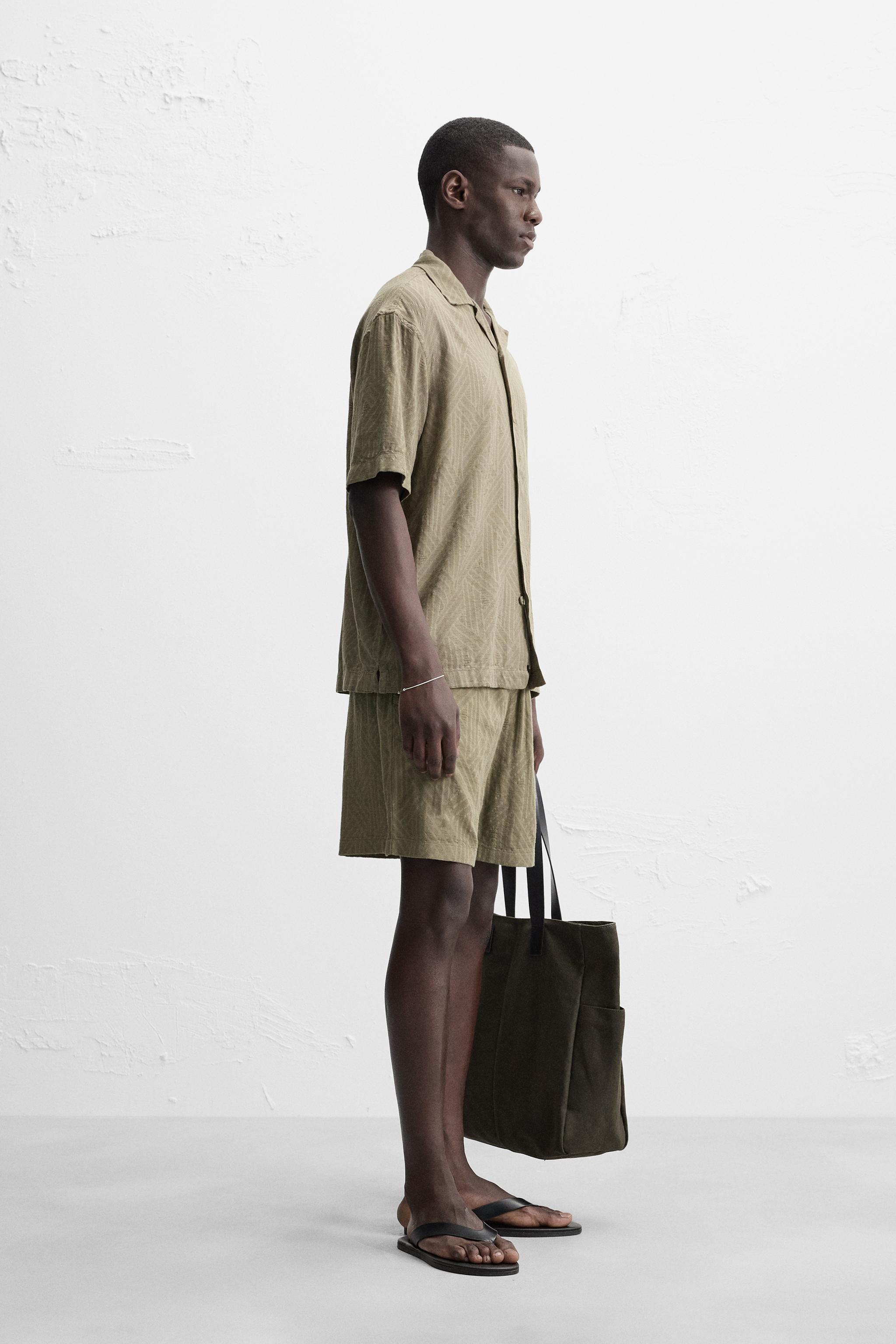 アブストラクト ジャカード セーター - グレー | ZARA Japan / 日本