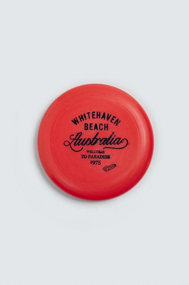 FRISBEE GRÁFICO ESTAMPADO - Rojo de Zara