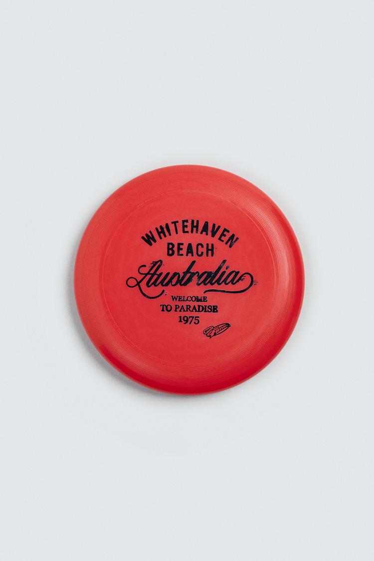 ZARA PRINTED GRAPHIC FRISBEE