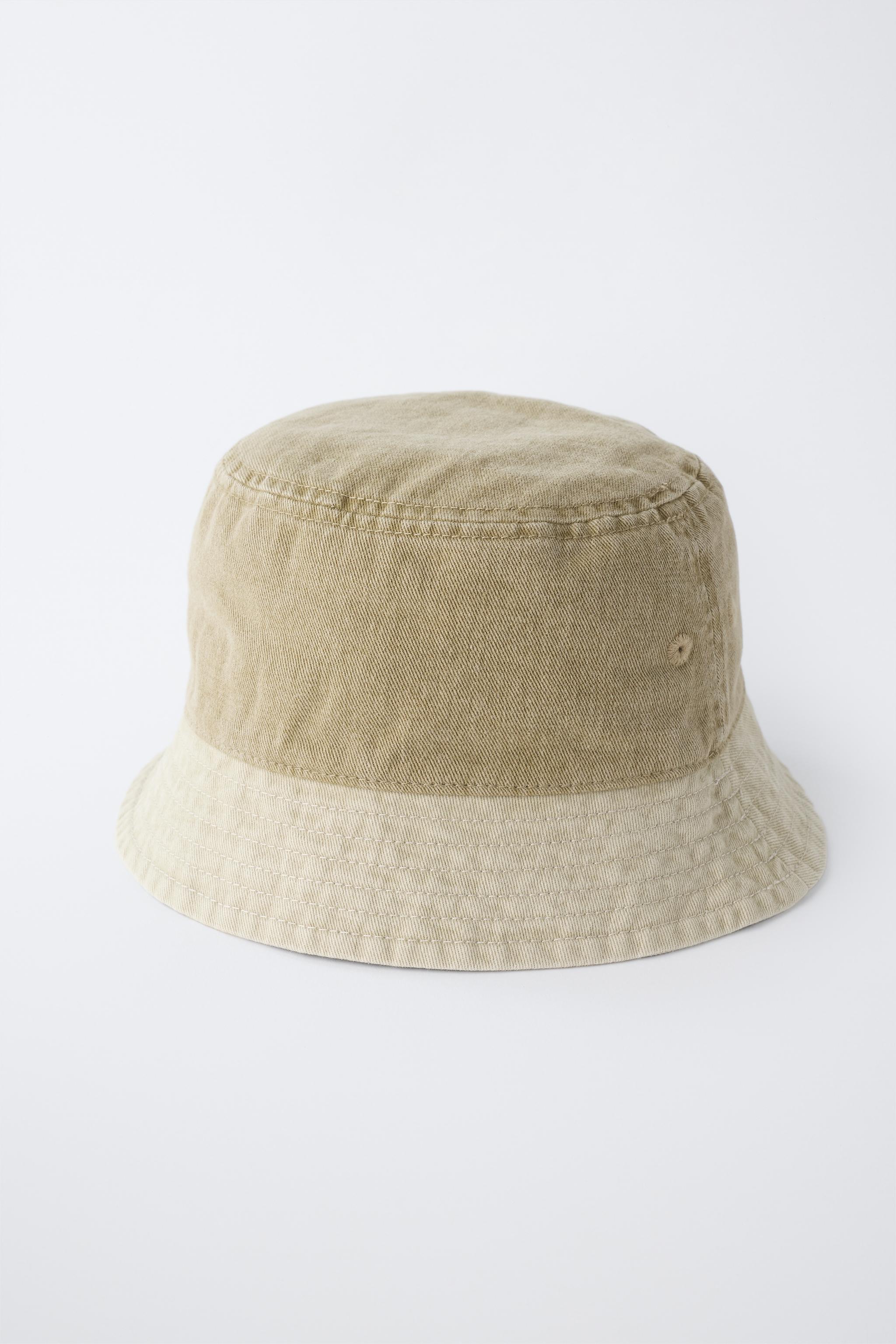 Детские головные уборы Zara COLORBLOCK BUCKET HAT — фото 3