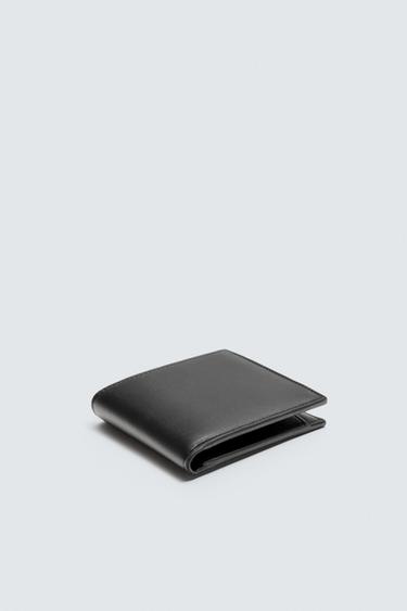 PLAIN WALLET - Black by Zara