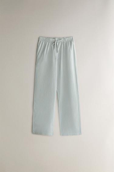 PANTALÓN LARGO RAYAS - rayas de Zara