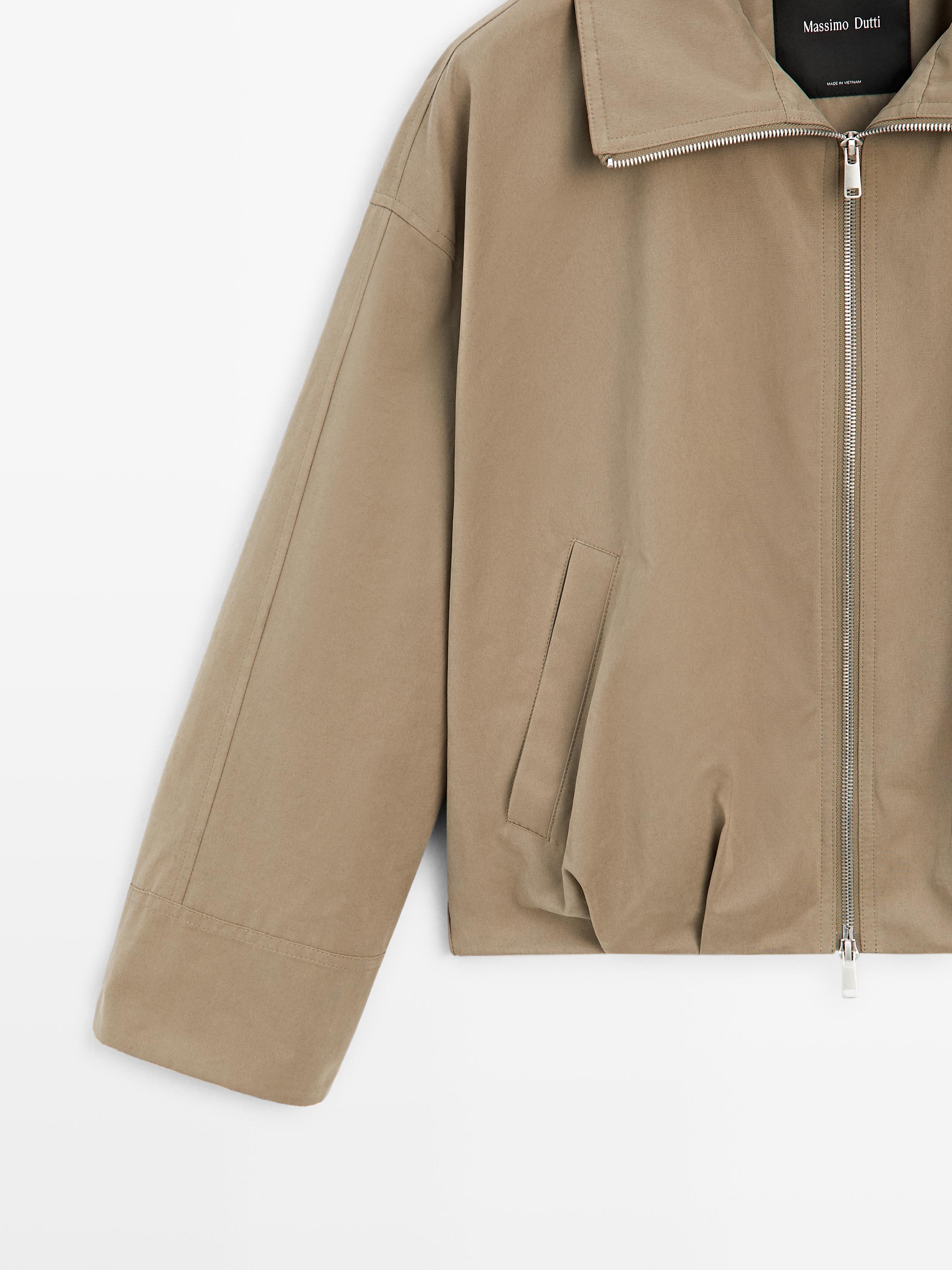 Veste bomber coton