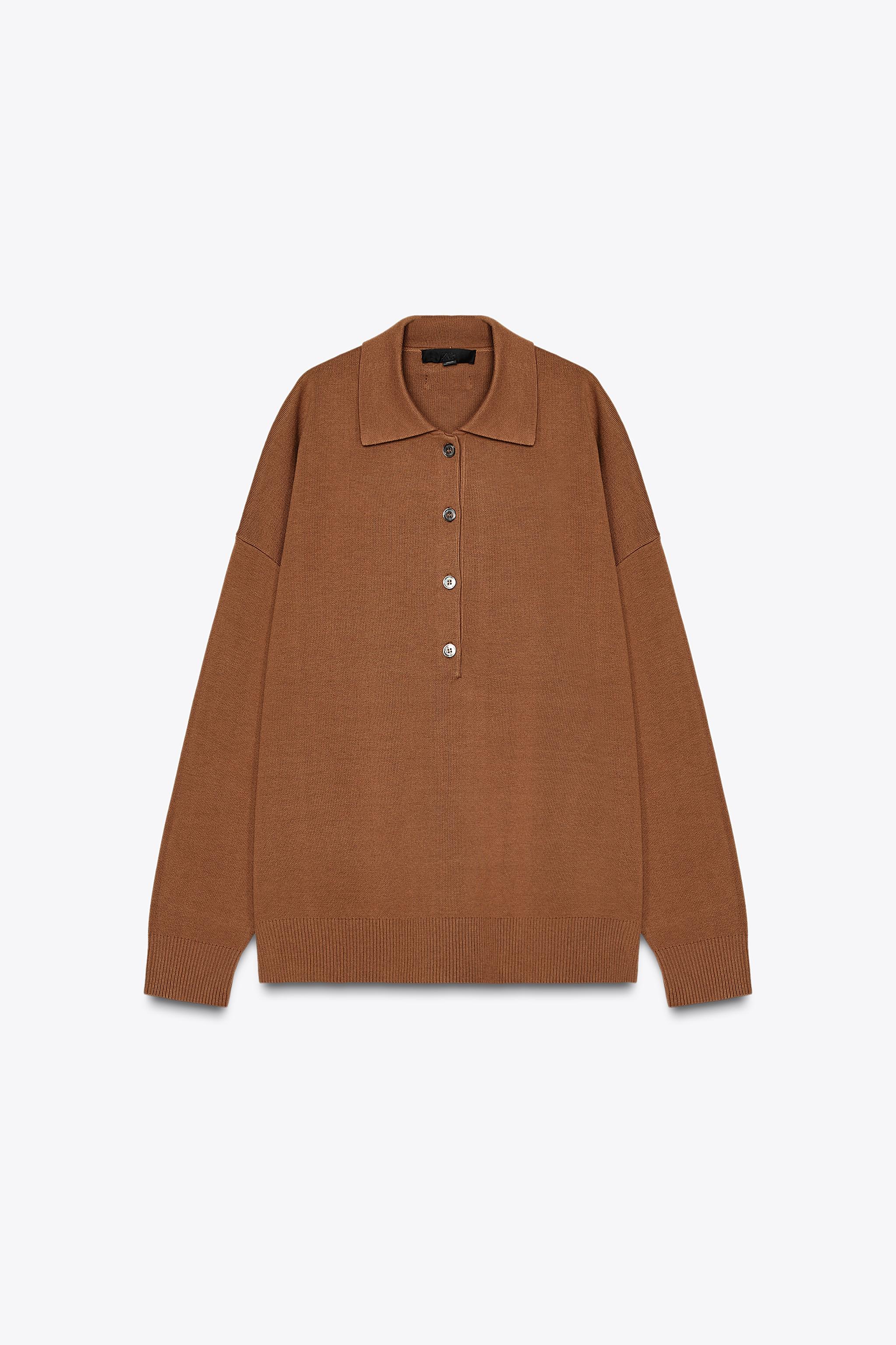 Oversize Zara Mantel Taupe SOEPELVALLENDE OVERSIZED TRENCHCOAT