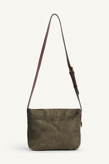 CROSSBODY BAG WITH BUCKLES - LIMITED EDITION - Green by Zara - Image 1