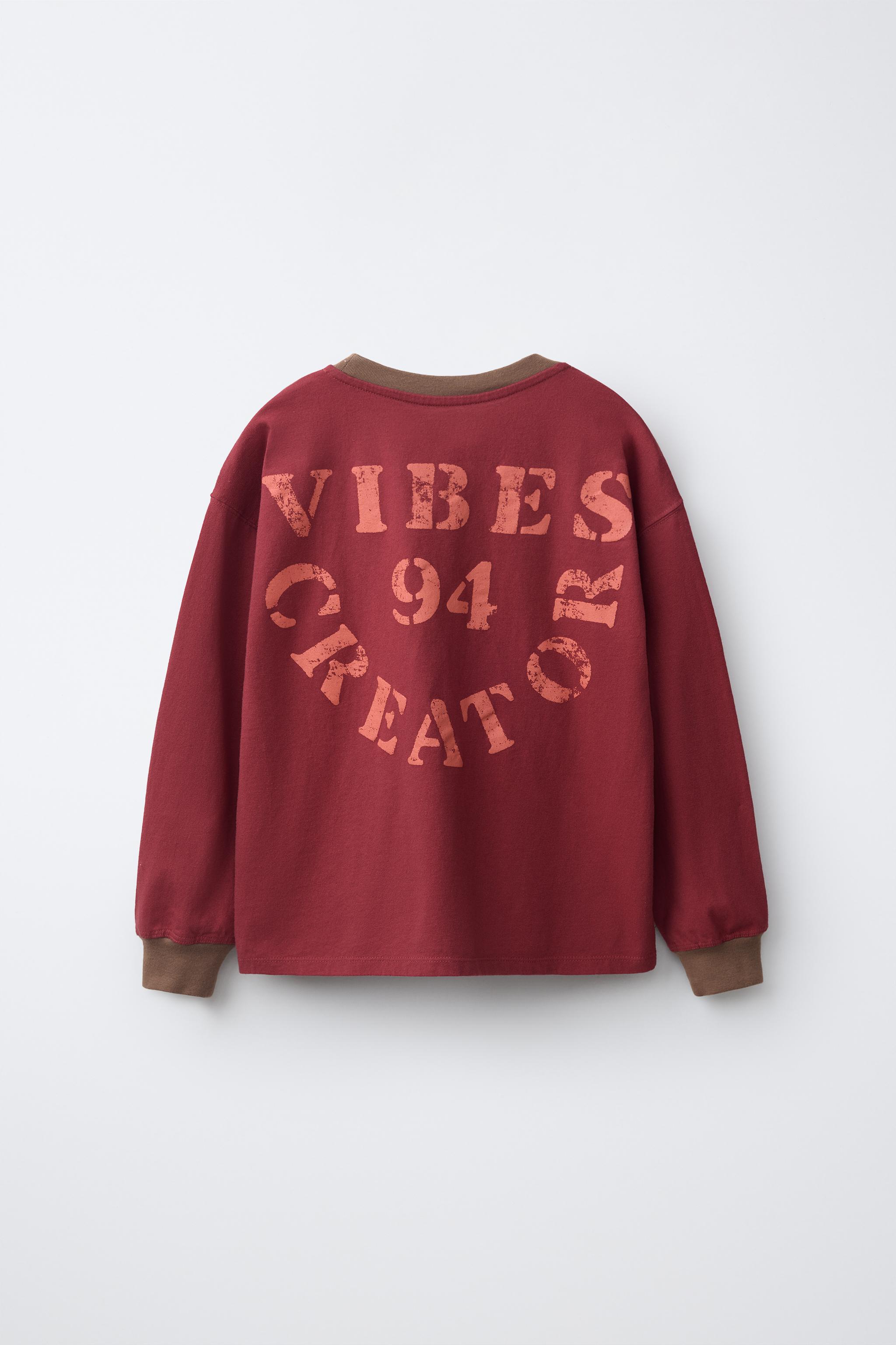 TEXT PRINT T-SHIRT