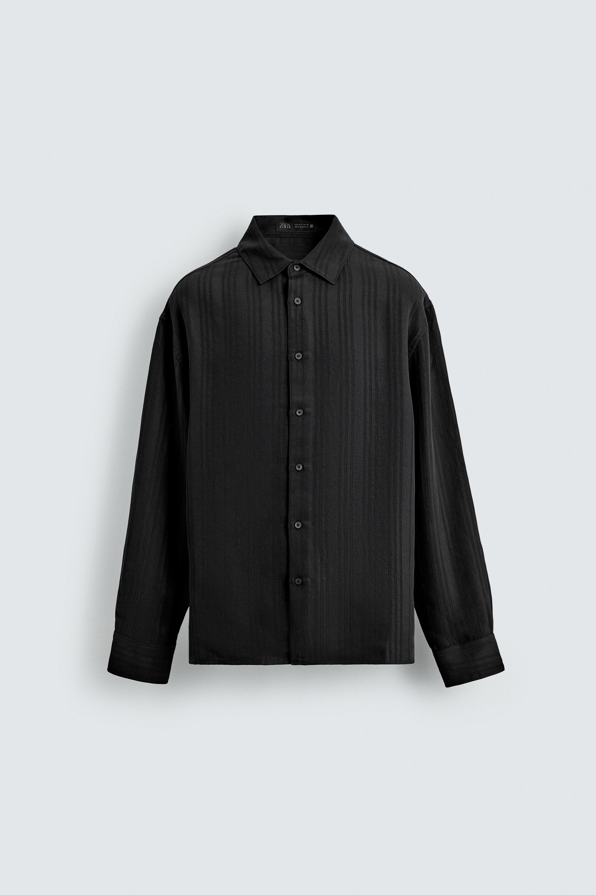 STRIPED JACQUARD SHIRT