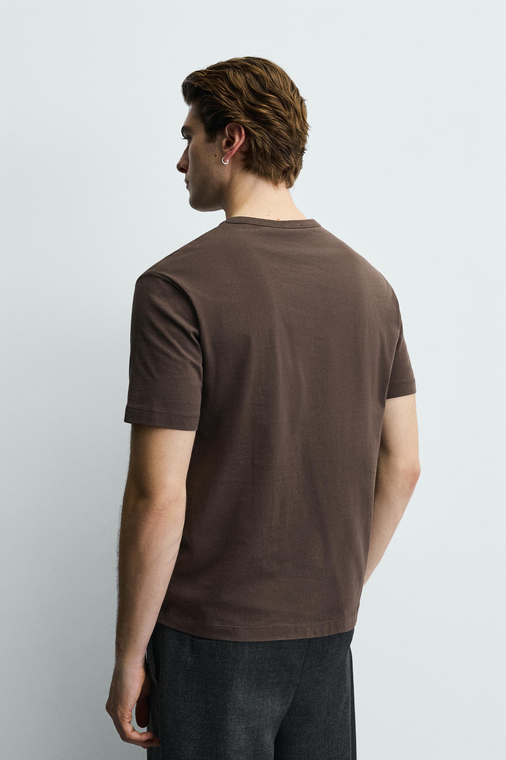 EMBROIDERED TEXT T-SHIRT