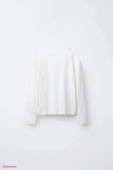 3-6 ANS/ PYJAMA T-SHIRT ET PANTALON BUTTERBEAR © - Rose de Zara - Image 2