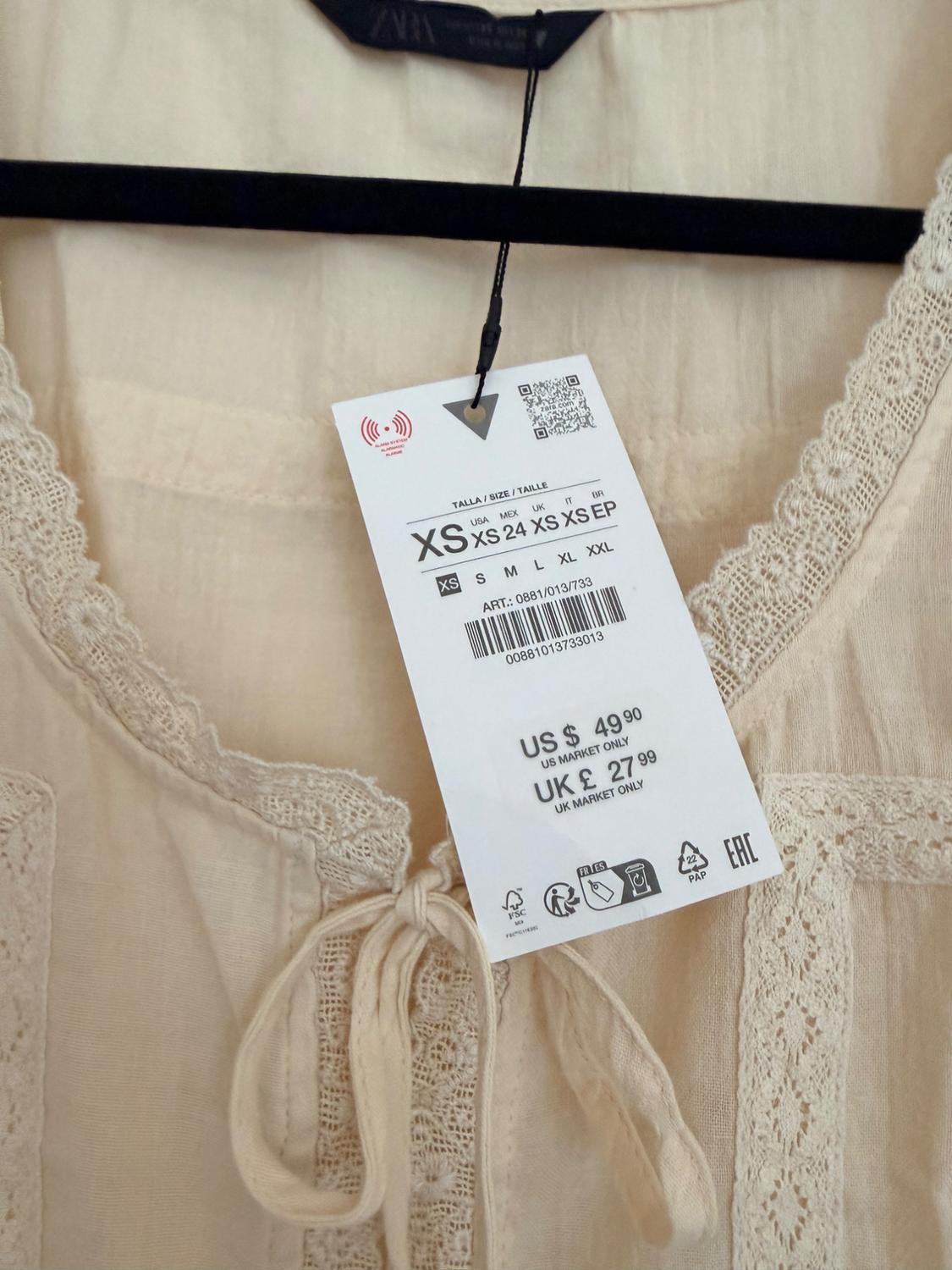 EMBROIDERED GAUZE SHIRT - Image 4