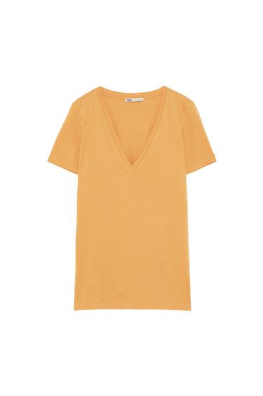 BASIC V-NECK T-SHIRT