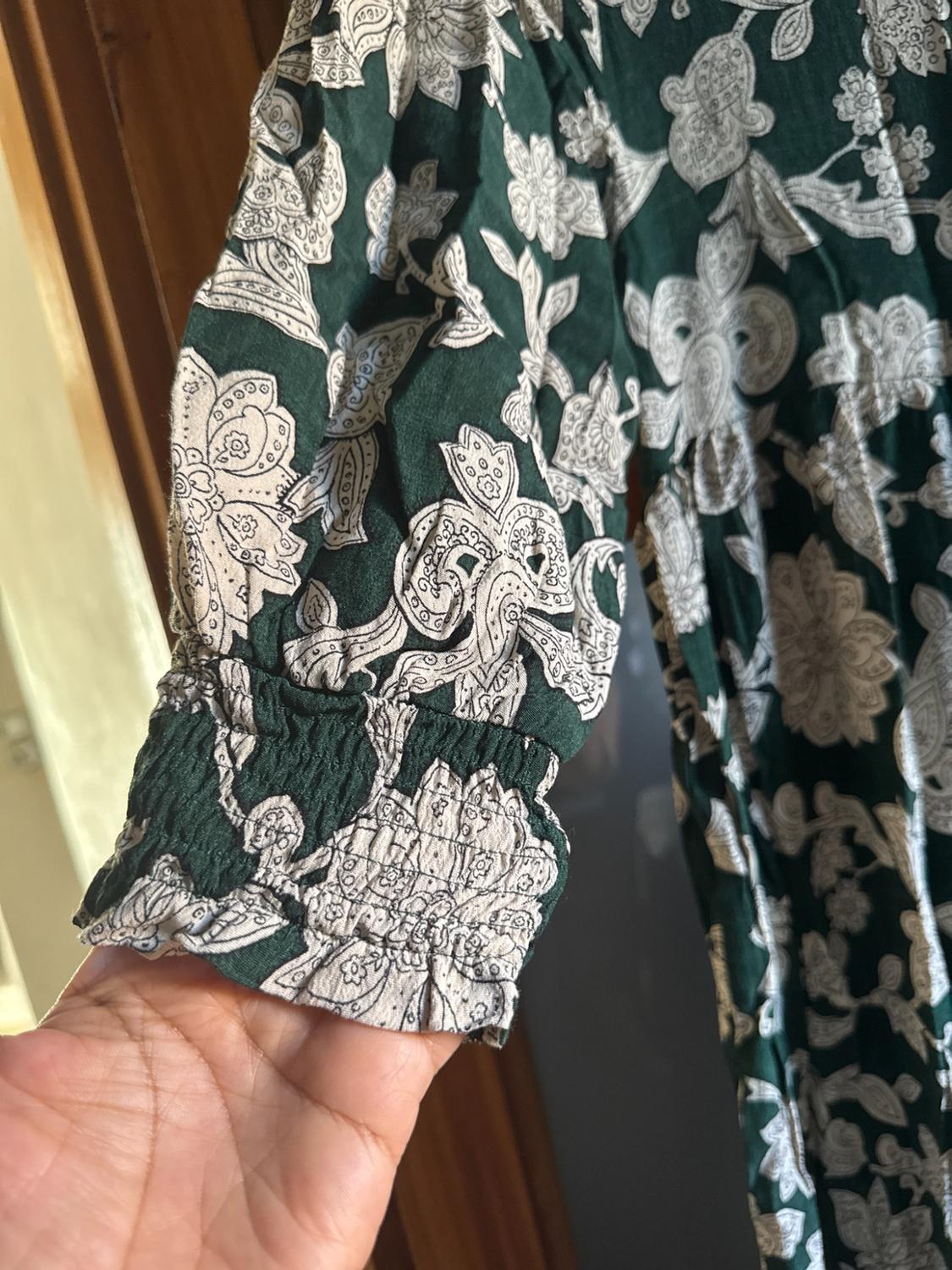 FLORAL PRINT OVERSIZE DRESS - Image 4