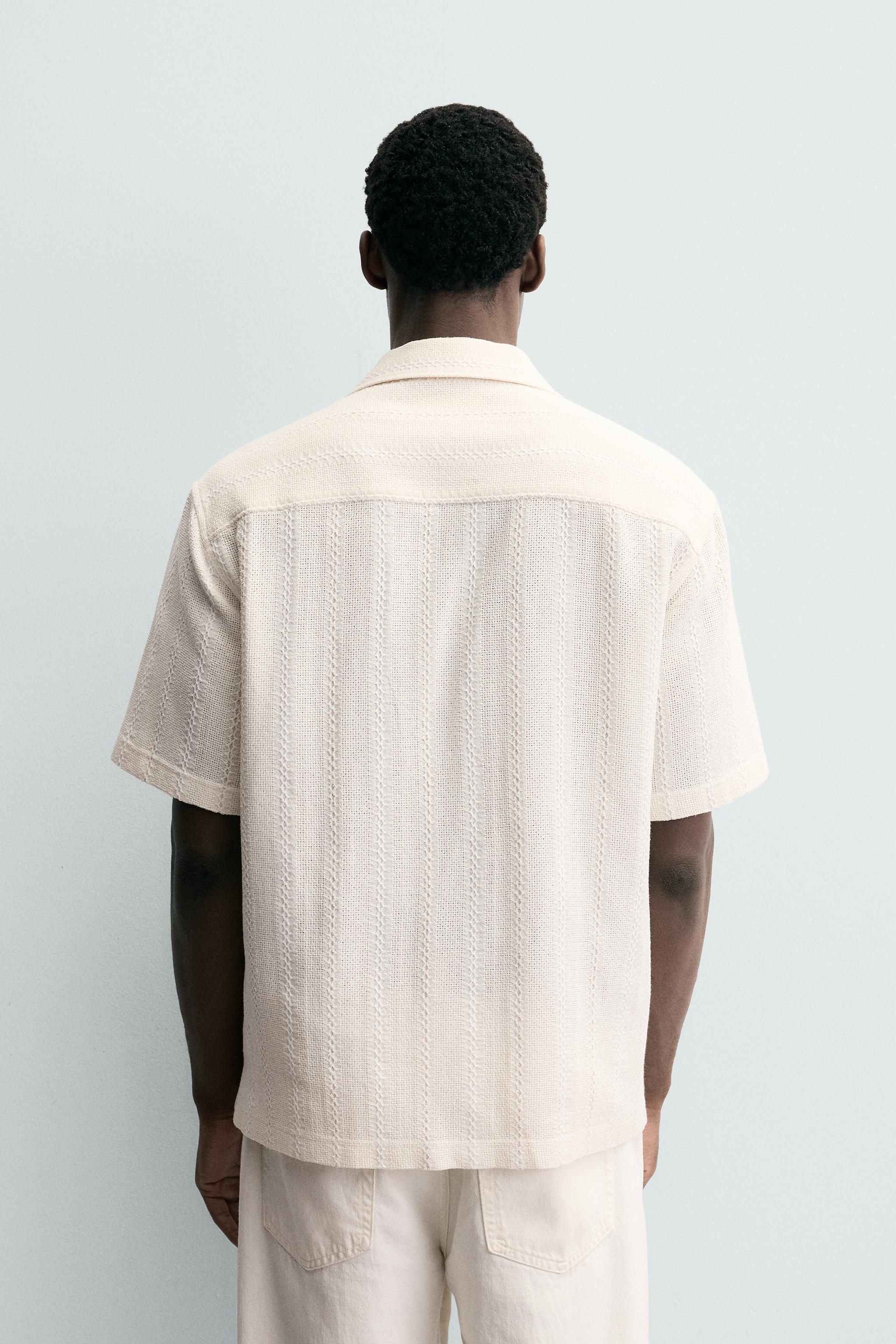 GEOMETRIC JACQUARD SHIRT