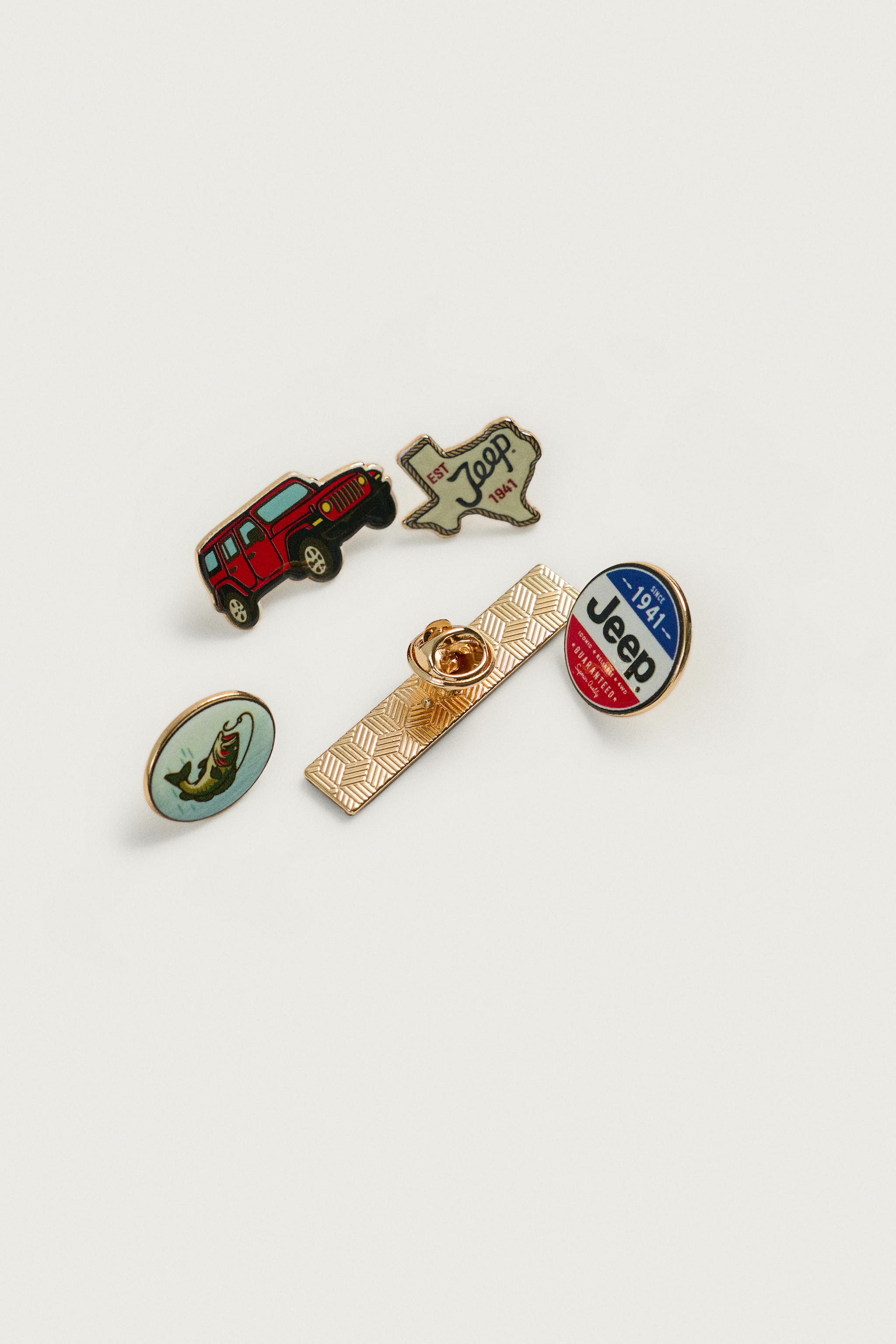 LOT DE 5 PINS JEEP®