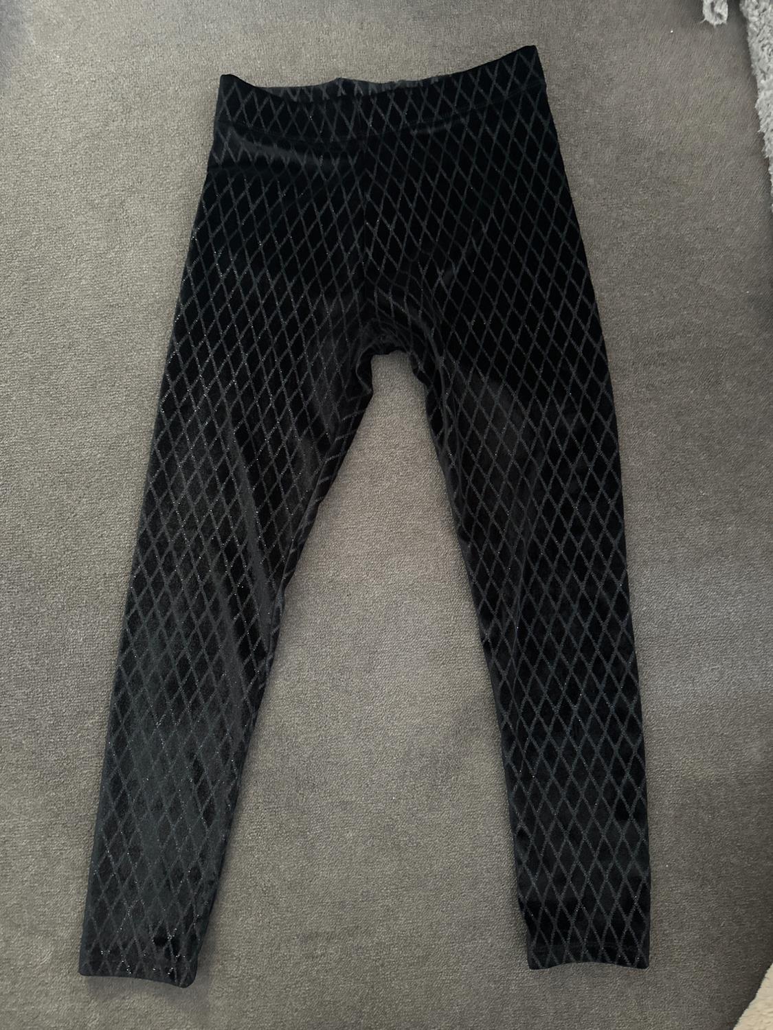 SHIMMERY VELVET LEGGINGS
