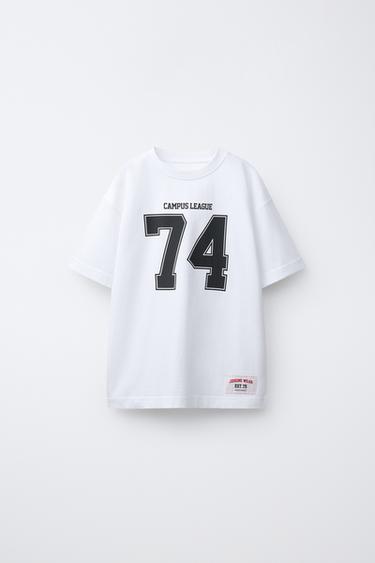 JOGGING T-SHIRT - White by Zara - Image 0