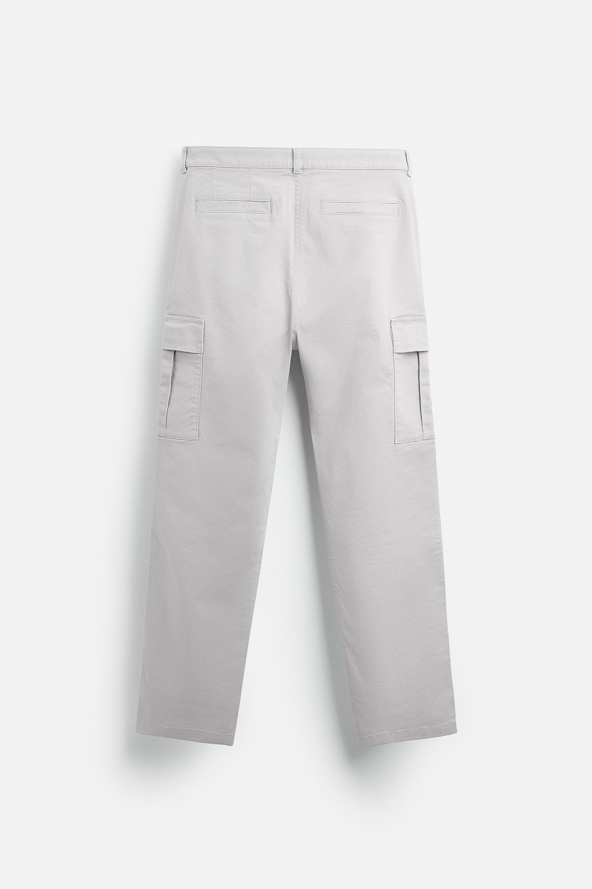 Pantalon cargo hombre zara sale