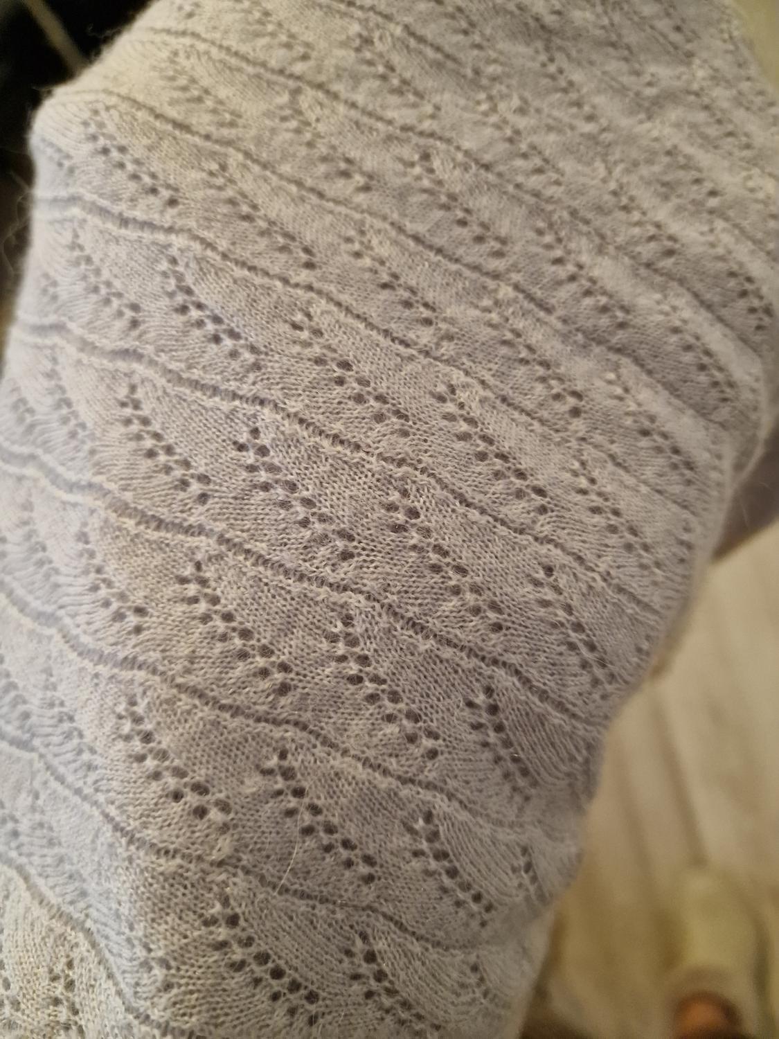 KNIT CARDIGAN WITH PEARL BEADS - Image 4