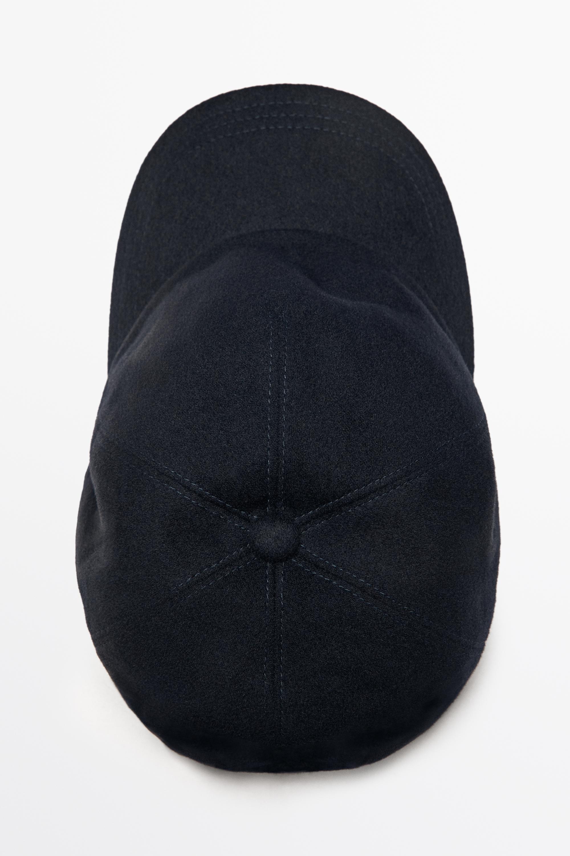 Casquette en laine mélangée