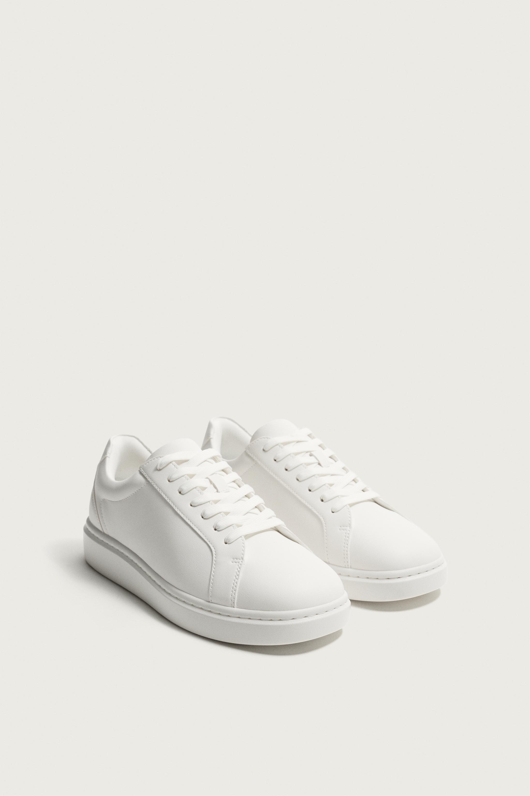 MONOCHROME CHUNKY SNEAKERS — White