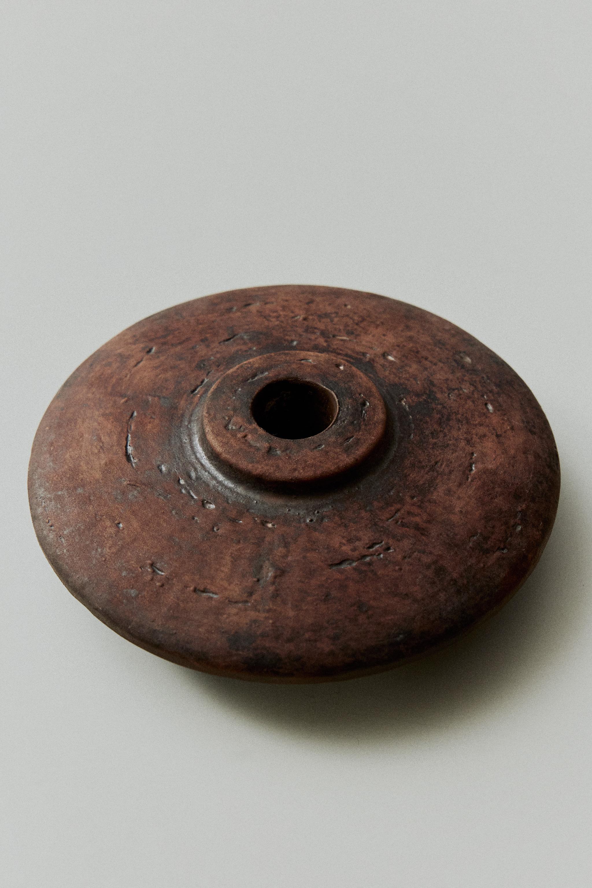 CERAMIC CANDLEHOLDER