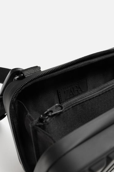 RIGID CROSSBODY BAG - Black by Zara - Image 3