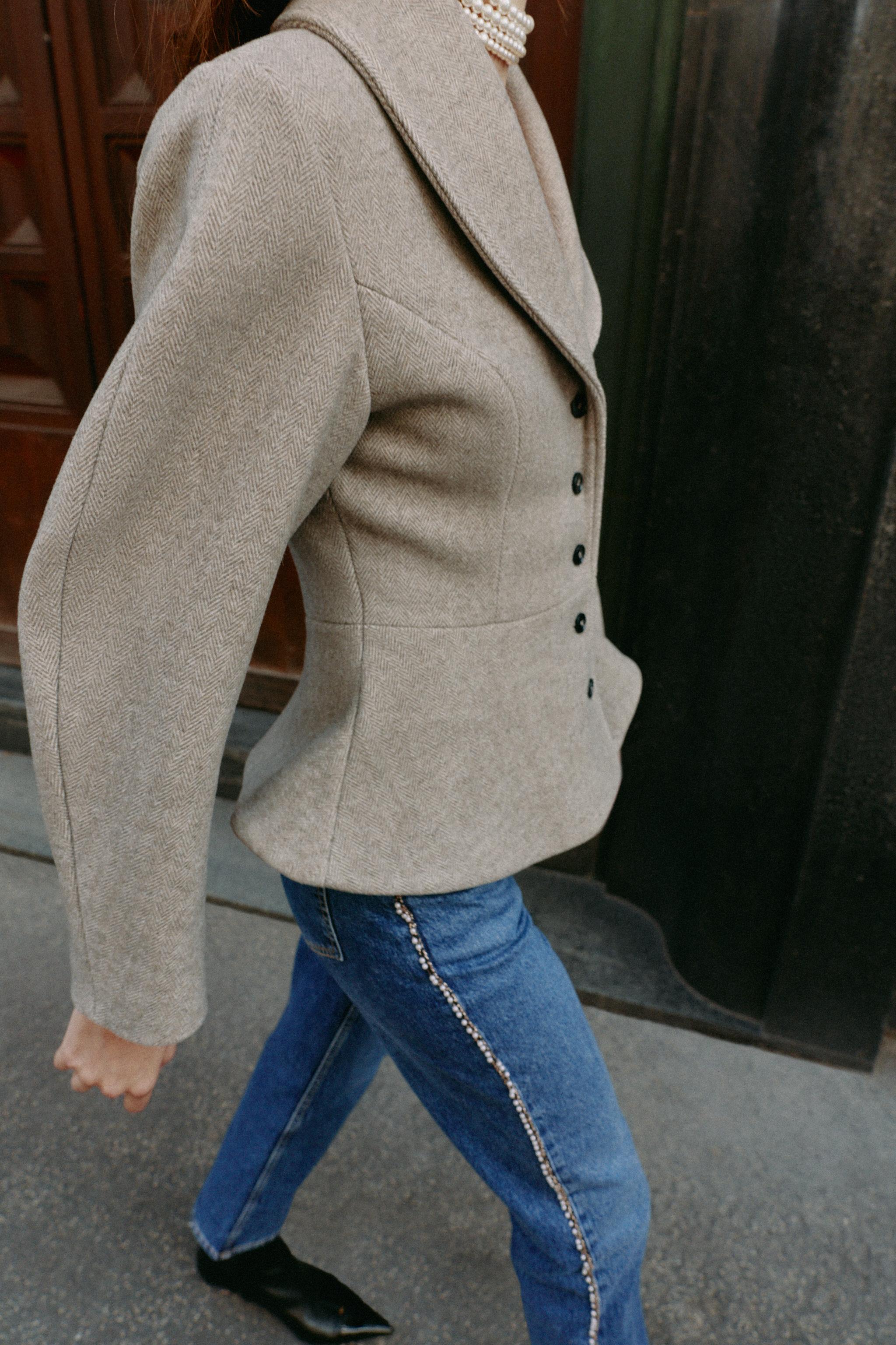 BLOUSON PÉPLUM SOFT