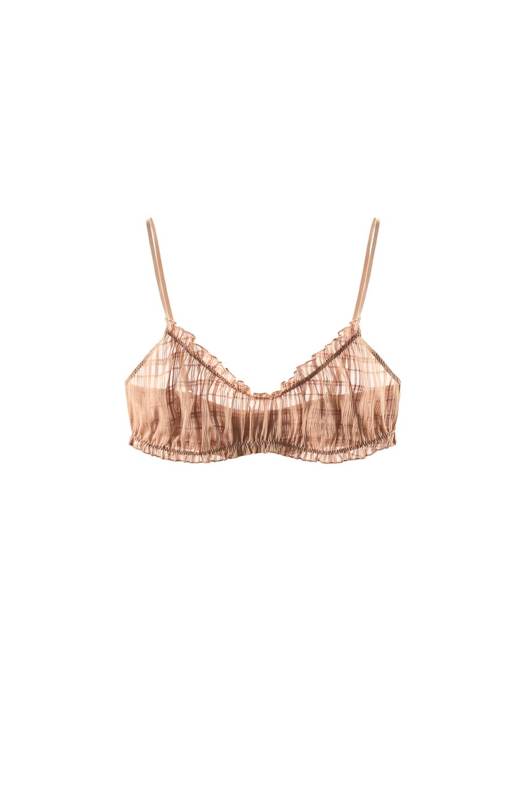 ELASTIC RUCHED BRALETTE - image 3