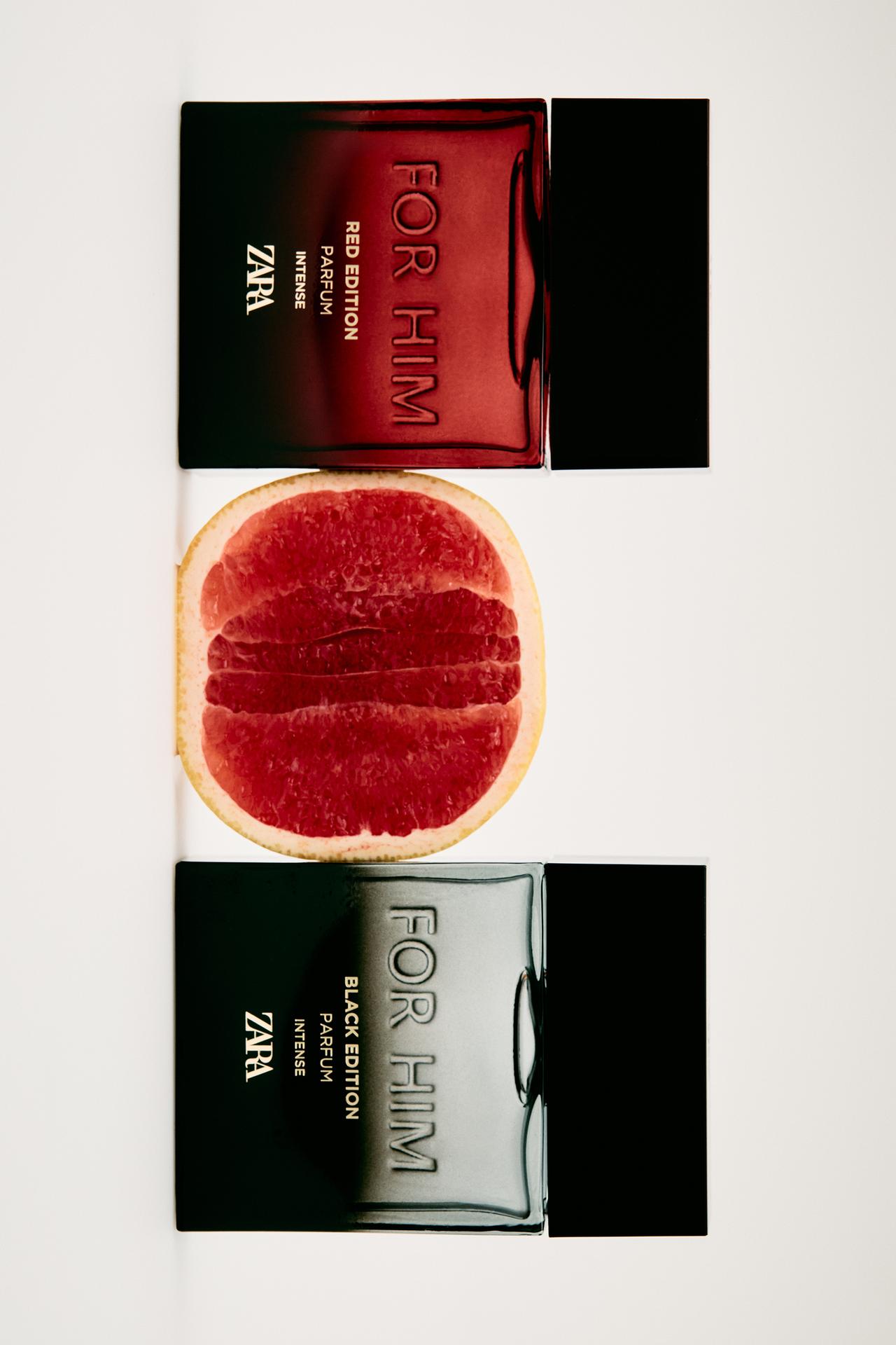 Духи FOR HIM RED EDITION INTENSE 90 мл + духи FOR HIM BLACK EDITION INTENSE 90 мл