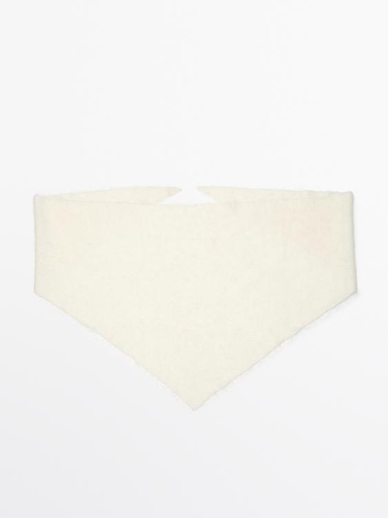 100% cashmere bandana