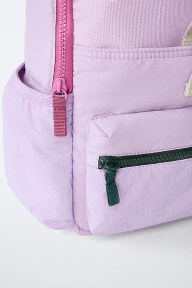 SAC À DOS COULEUR - Violet mauve de Zara - Image 2
