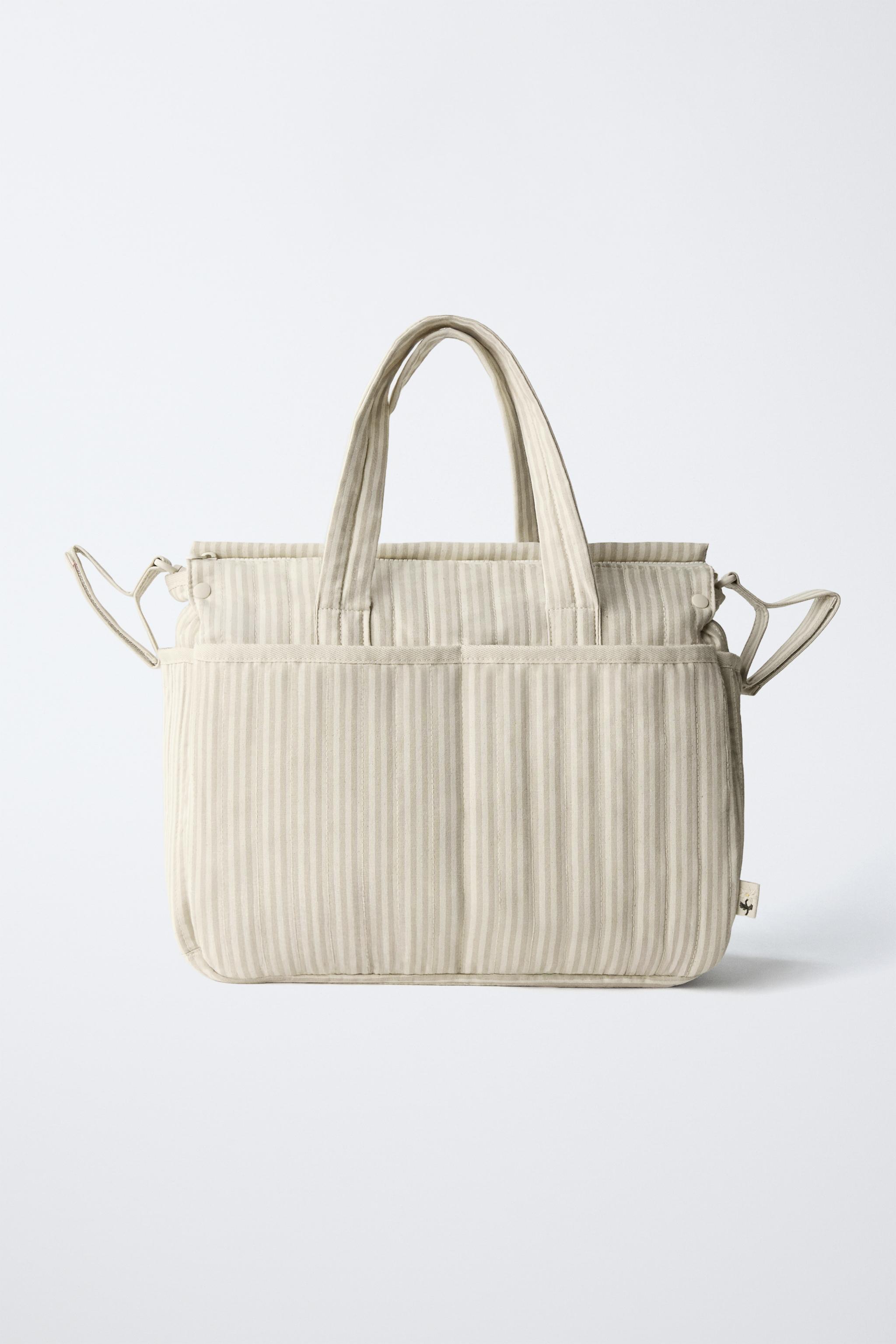 ZARA キルティング マザーズバッグ リュック おしゃぶりホルダー ZARA キルティング マザーズバッグ リュック おしゃぶりホルダー