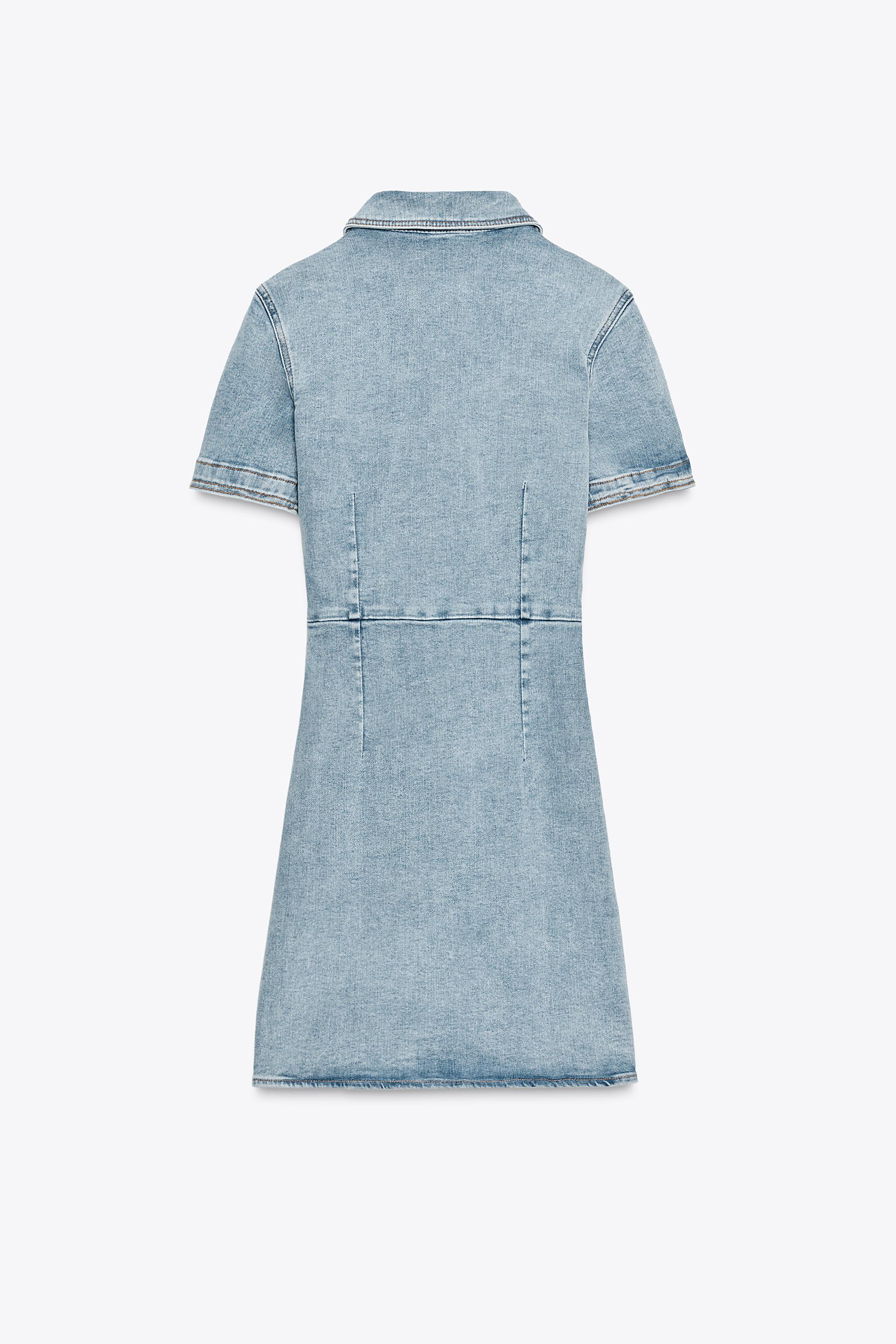 ワンピース RONRON BACK HEART POCKET DENIM DRESS LIGHT BLUE RR24BOP3560L BACK HEART POCKET DENIM DRESS LIGHT BLUE - RONRON 론론
